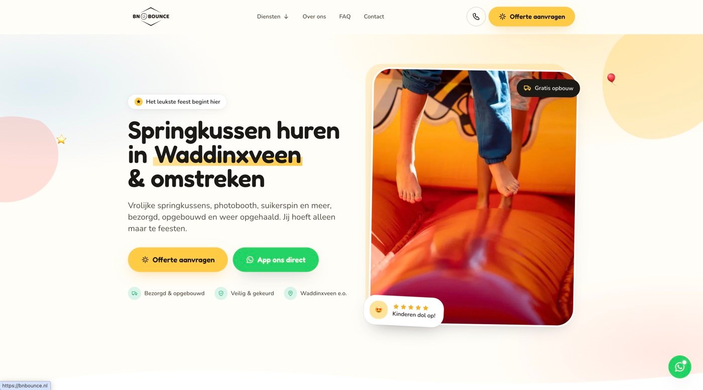 Het werk voor BN Bounce